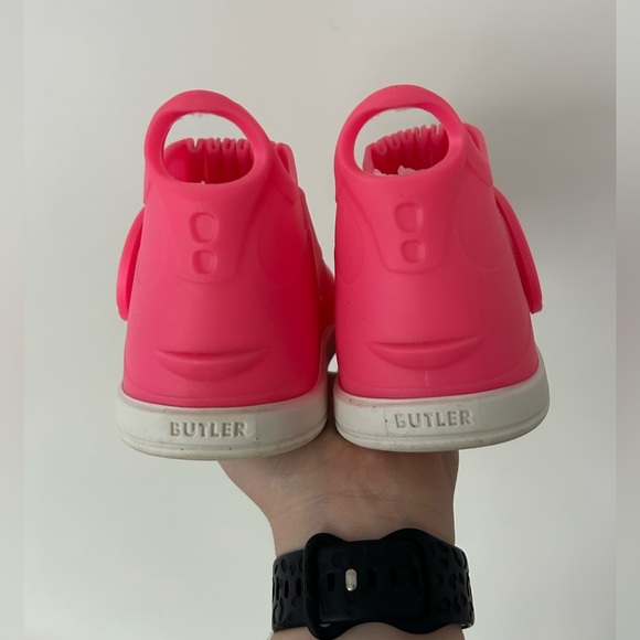 Butler Pink Kids Rain & Snow Boots - Picture 2 of 6